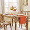 Fall Table Runner Decorations, Burlap Style Farmhouse 13 x 108 Inch Orange Table Runner, Rustic Geometric Hollow Table Runners 108 Inches Long for Autumn Thanksgiving Decorations, 13x108 Inches,Orange
